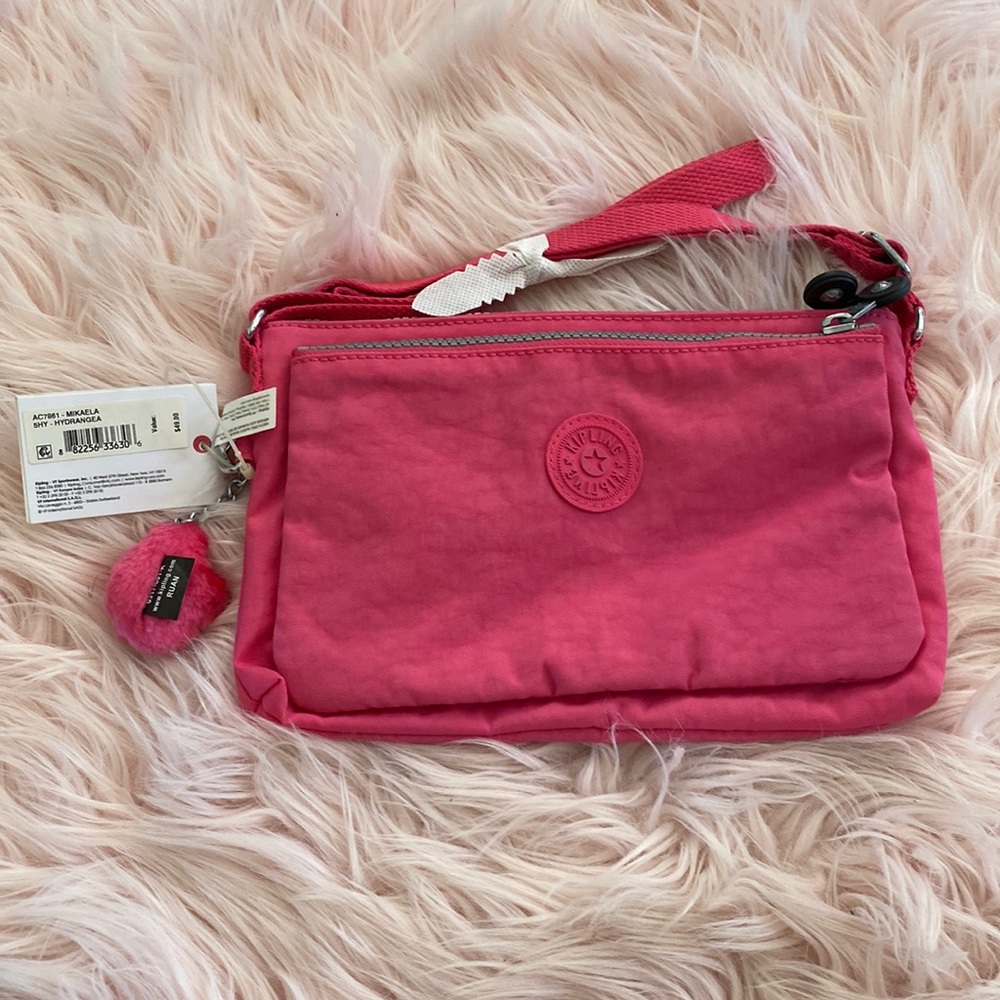 Kipling Mikaela bag in hydrangea color
